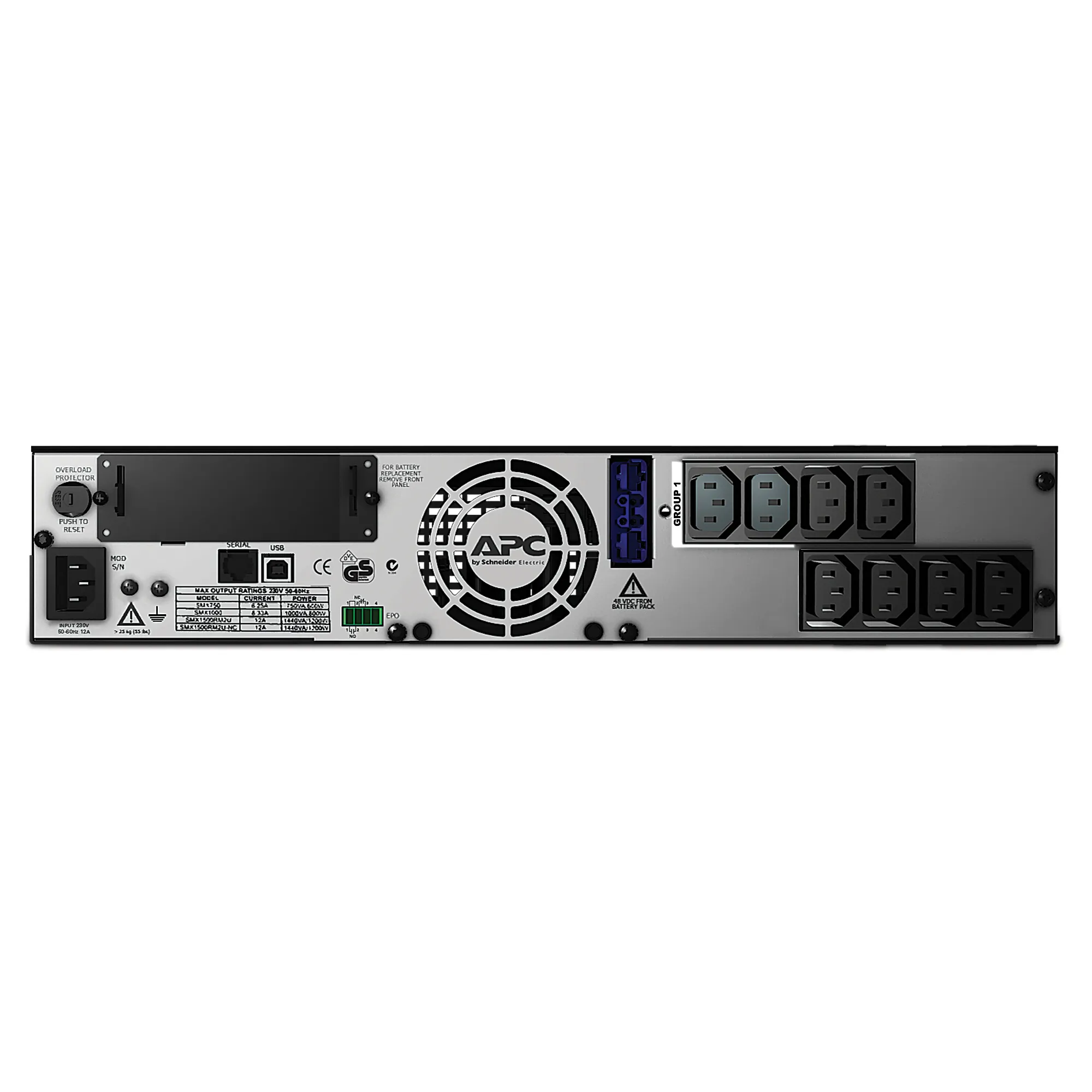 APC SMART-UPS X 750VA R/T LCD 230V