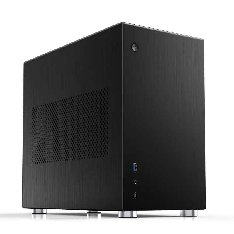 Jonsbo V10 -mini-ITX case, black