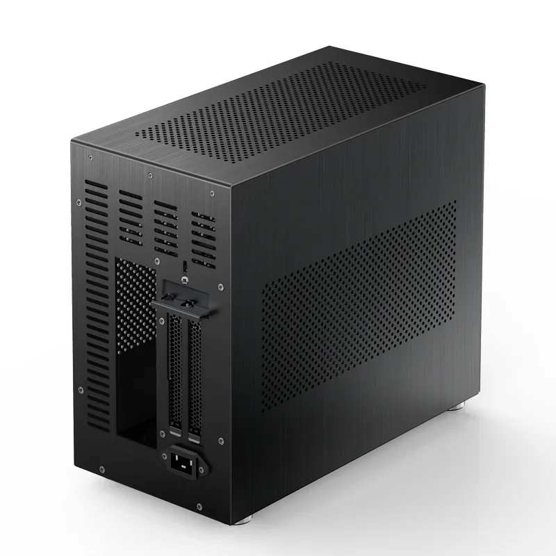 Jonsbo V10 -mini-ITX case, black