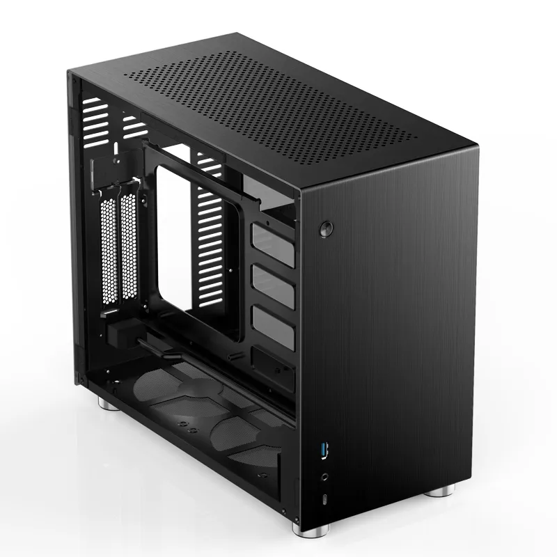 Jonsbo V10 -mini-ITX case, black