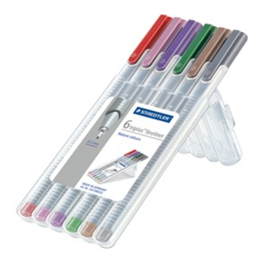 Fineliner Triplus 0,3mm Nature ass(6)