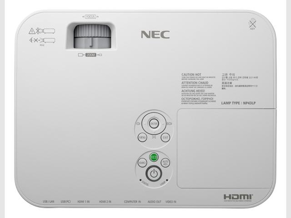 NEC ME401W 4000ANSI WXGA 1.32.2:1 LCD +LAMP