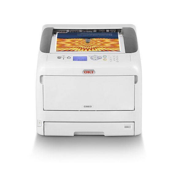 OKI C823n LAN, A3 - LED-f&auml;rgskrivare