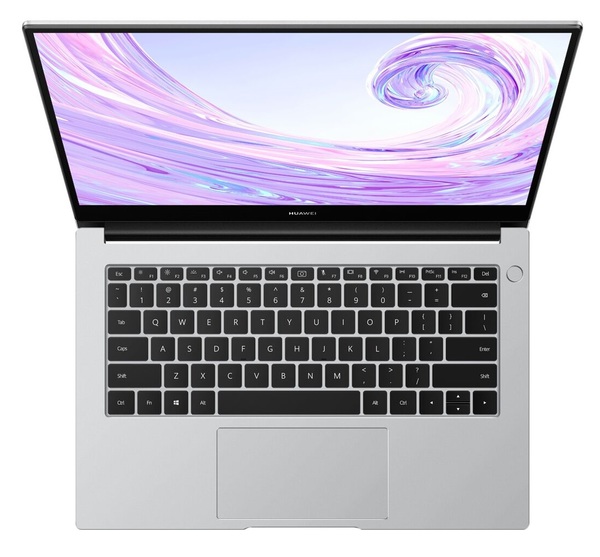 Huawei 14&quot; MateBook D 14, 8 GB RAM, 512 GB SSD, Win 10 Home - b&auml;rbar dator, Silver