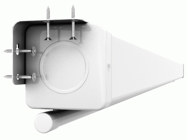 Multibrackets M Motorized Projection Screen Deluxe - Heijastusn&auml;ytt&ouml; - moottoroitu - 334 tuuma (848 cm) - 1:1 - Matte White - valkoinen