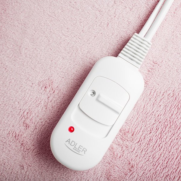 Adler AD 7444 Electric Heating Pad 38 x 38 cm 80 W Pink