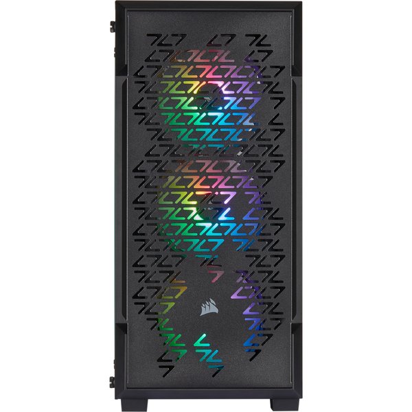 Corsair iCUE 220T RGB Airflow - miditower chassi, Svart