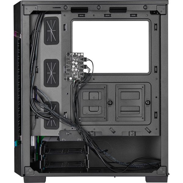 Corsair iCUE 220T RGB Airflow - miditower chassi, Svart