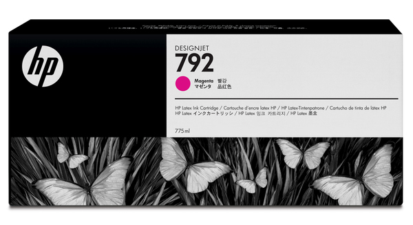HP 792 Magenta latex Cartridge L26500-L28500 61in Printer