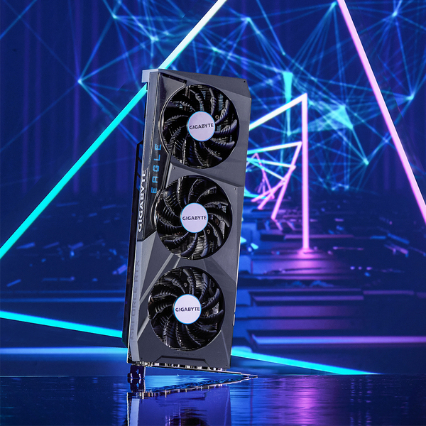 Gigabyte GeForce RTX 3070 Eagle OC 8 Gt -n&auml;yt&ouml;nohjain