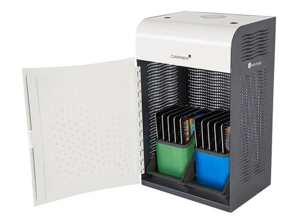 Lockncharge Carrier 10 Charge Station with LARGE Baskets- laddstation f&ouml;r 10 enheter Chromebook-iPad