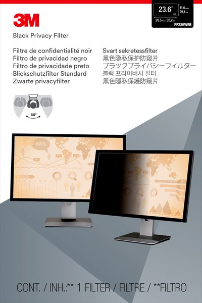 3M PF23.6W9 Desktop Privacy Filter