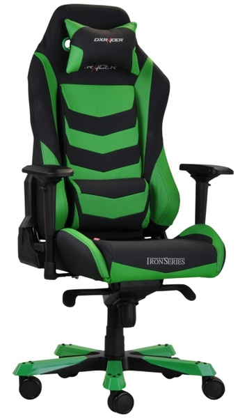 DXRacer Iron - Spelstol - Gr&ouml;n Svart