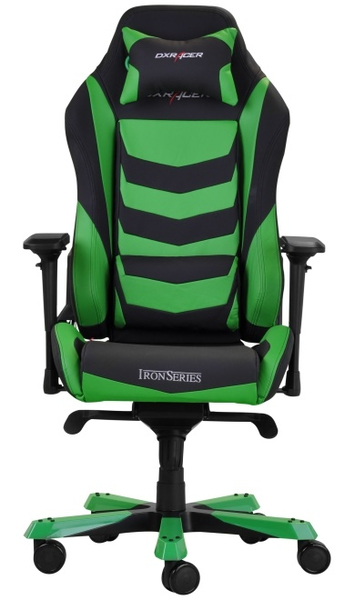 DXRacer Iron - Spelstol - Gr&ouml;n Svart
