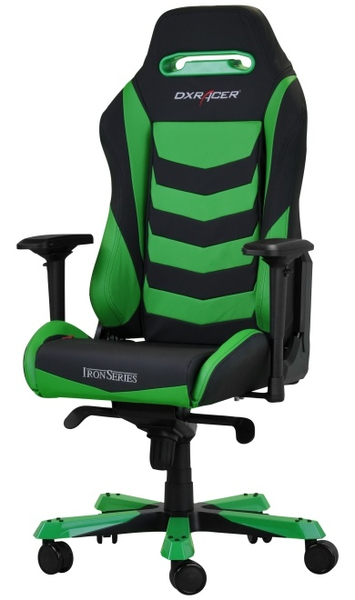 DXRacer Iron - Spelstol - Gr&ouml;n Svart