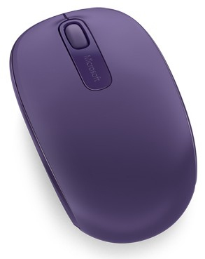 Microsoft Wireless Mobile Mouse 1850 - wireless mouse, Purple