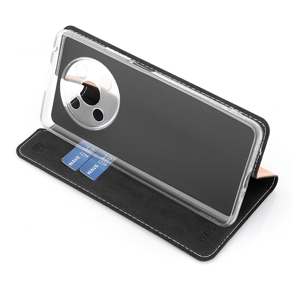 Wave Book Case, Honor Magic4 Lite 5G - flipfodral, Rose Gold