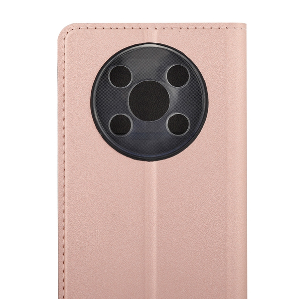 Wave Book Case, Honor Magic4 Lite 5G - flipfodral, Rose Gold