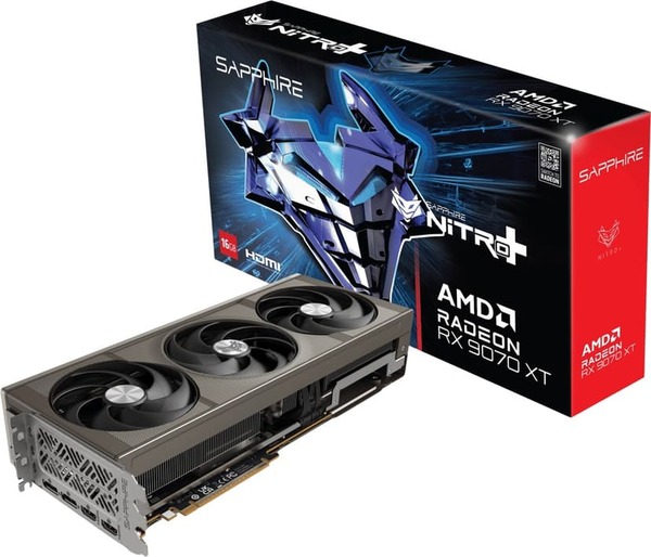 Sapphire Radeon RX 9070 XT Nitro+ PhantomLink OC 16 Gt -n&auml;yt&ouml;nohjain