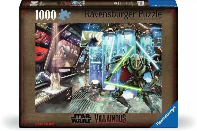Ravensburger Star Wars Villainous: General Grievous pa-palapeli, 1000 palaalaa