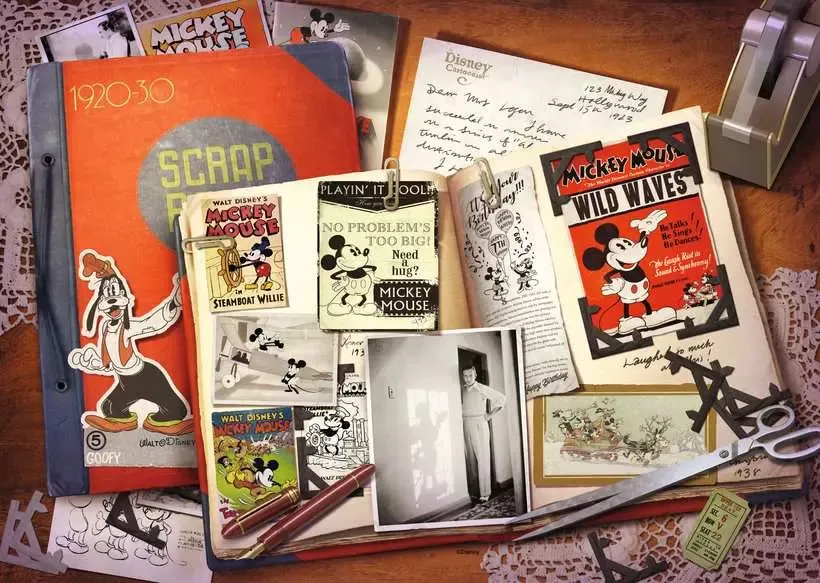 Ravensburger 1930 Mickey Moments - puzzle, 1000 pcs