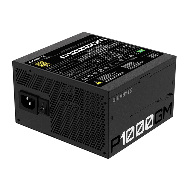 Gigabyte P1000GM 1000W - PSU, 80 Plus Gold