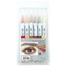 ZIG Clean Color Real Brush 6-set Portrait colors II