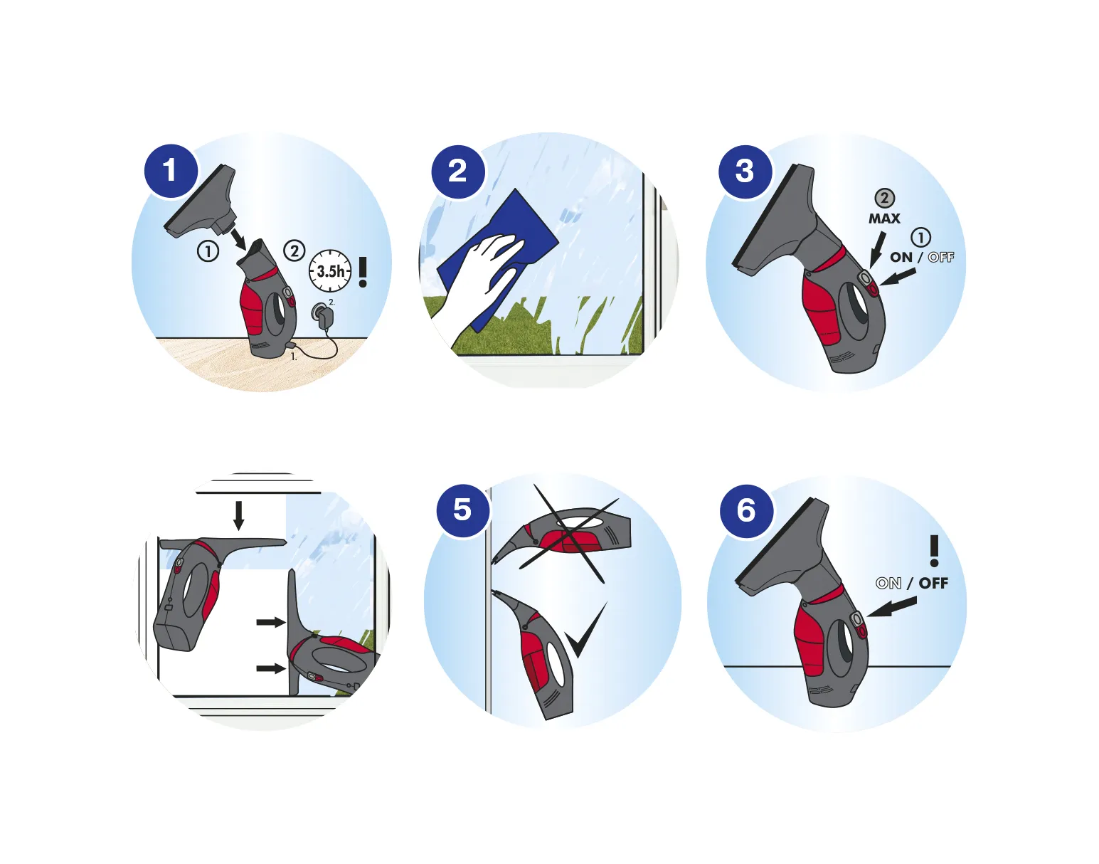 Vileda Windomatic Power - window cleaner