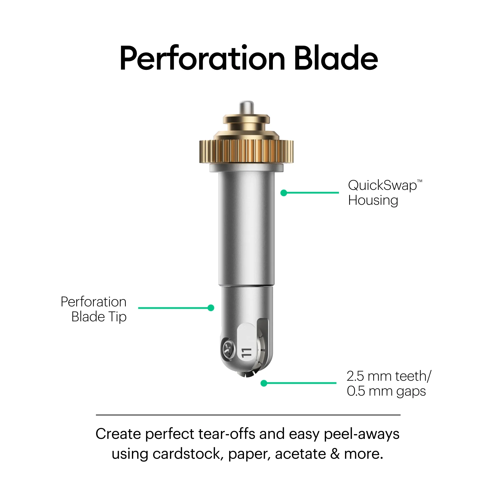 Cricut Maker Perforation Blade Tip