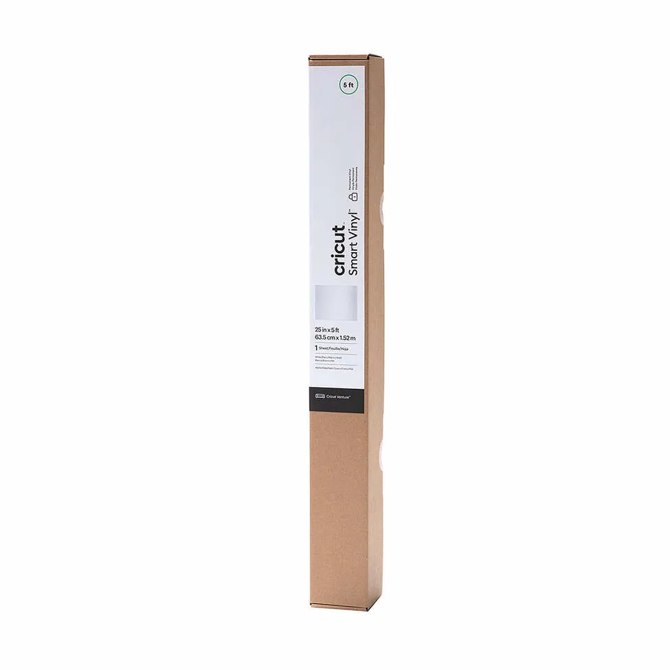 Cricut Smart Vinyl Permanent Venture 63,5x152cm 1 sheet (White)