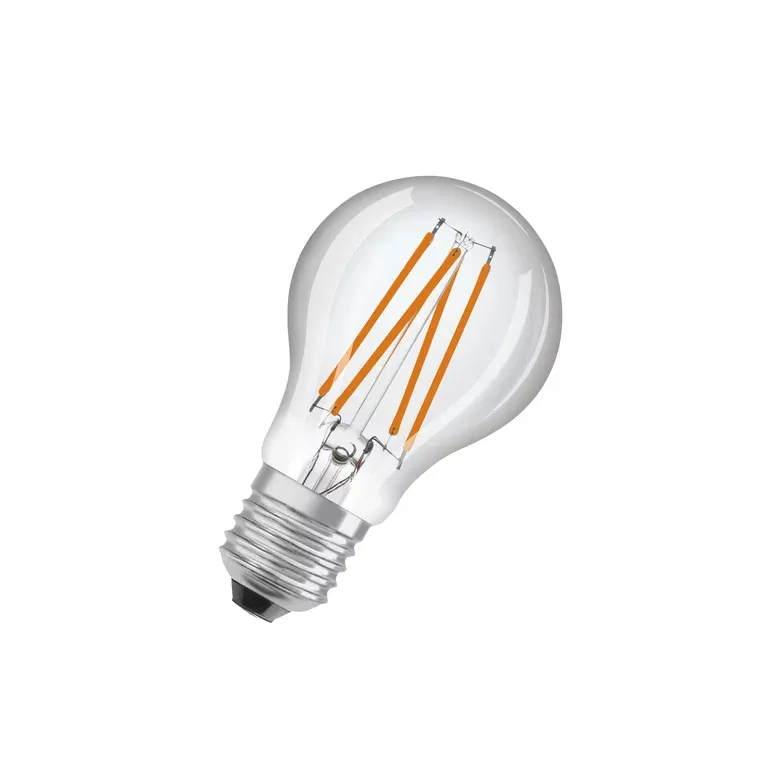 OSRAM LED Star Classic Filament Sensor Bulb A-Shape Clear 4.9 W 470 lm 2700 K E27