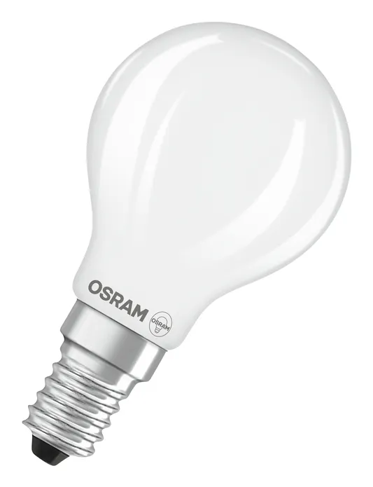 OSRAM LED Globe Frosted 470 lm, 3.4 W, 2700 Kelvin E14 P40