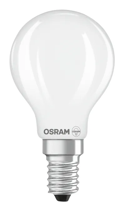 OSRAM LED Globe Frosted 470 lm, 3.4 W, 2700 Kelvin E14 P40