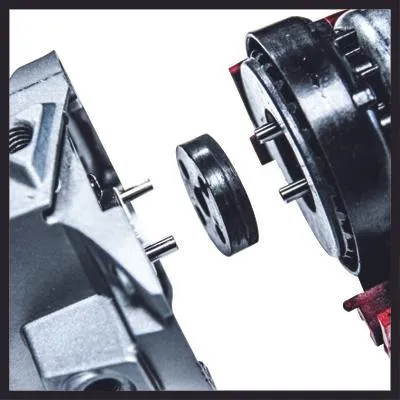 Einhell cordless angle grinder TC-AG 18/115 Li Kit, 18V (red/black, Li-Ion battery 4.0Ah)