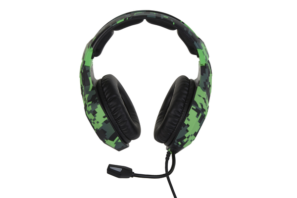 SUREFIRE Skirmish Gaming Headset, Green/Black
