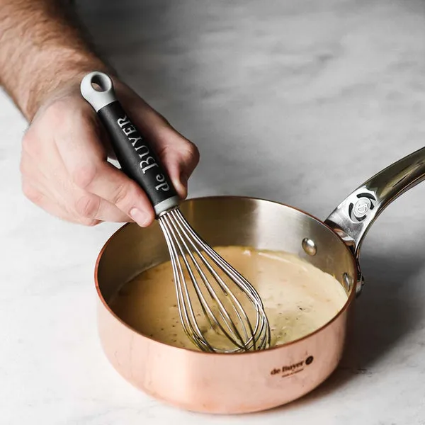 De Buyer Prima Matera Saut&eacute; Pan 20 cm, Copper/Stainless Steel
