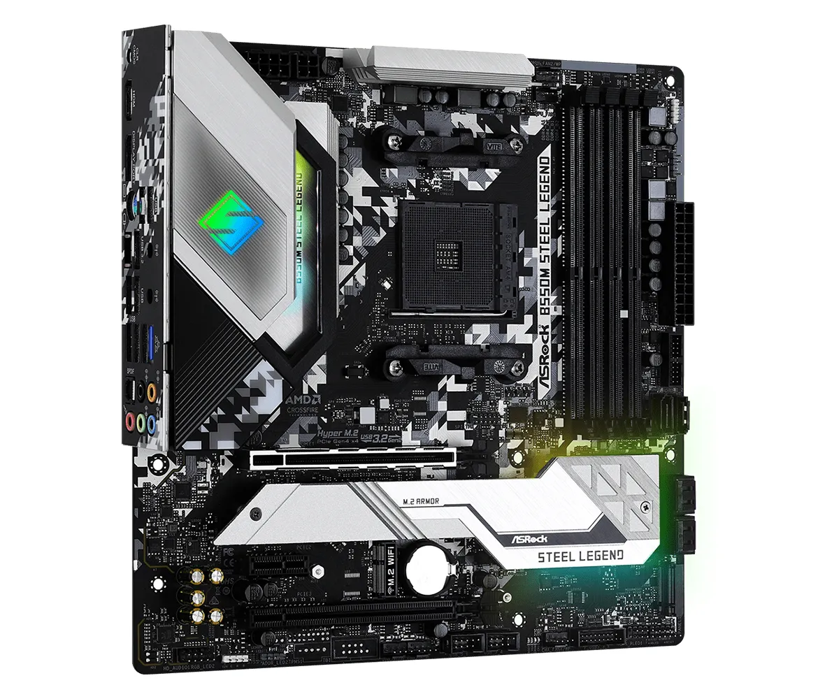 ASRock B550M Steel Legend mATX - motherboard