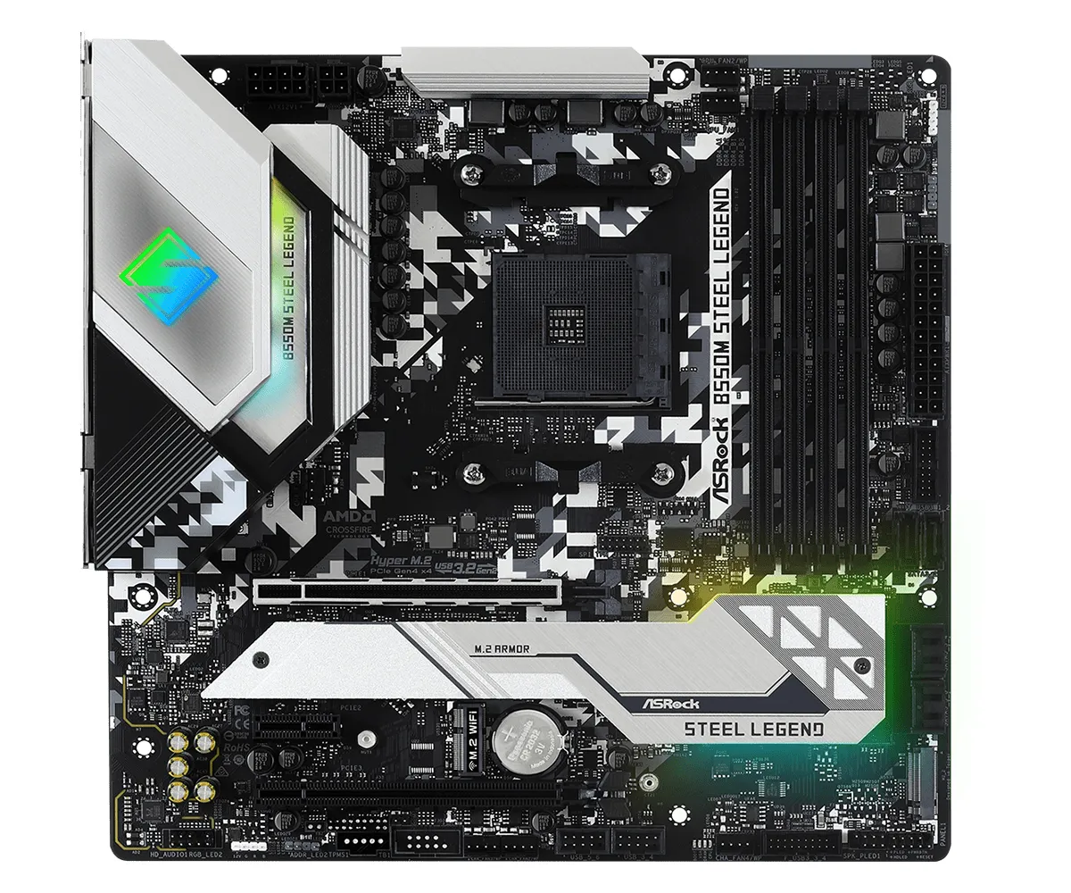 ASRock B550M Steel Legend mATX - motherboard