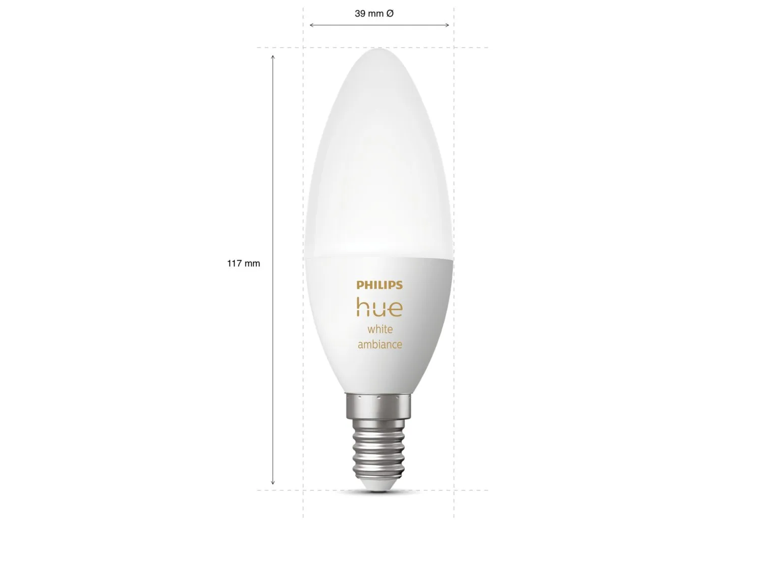 Philips Hue B39, E14 -älylamppu