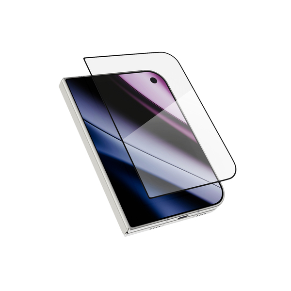 Epico AntiReflective Glass 3D Applicator iPhone Duo -panssarilasi, ulkon&auml;ytt&ouml;, koko n&auml;yt&ouml;n peitto