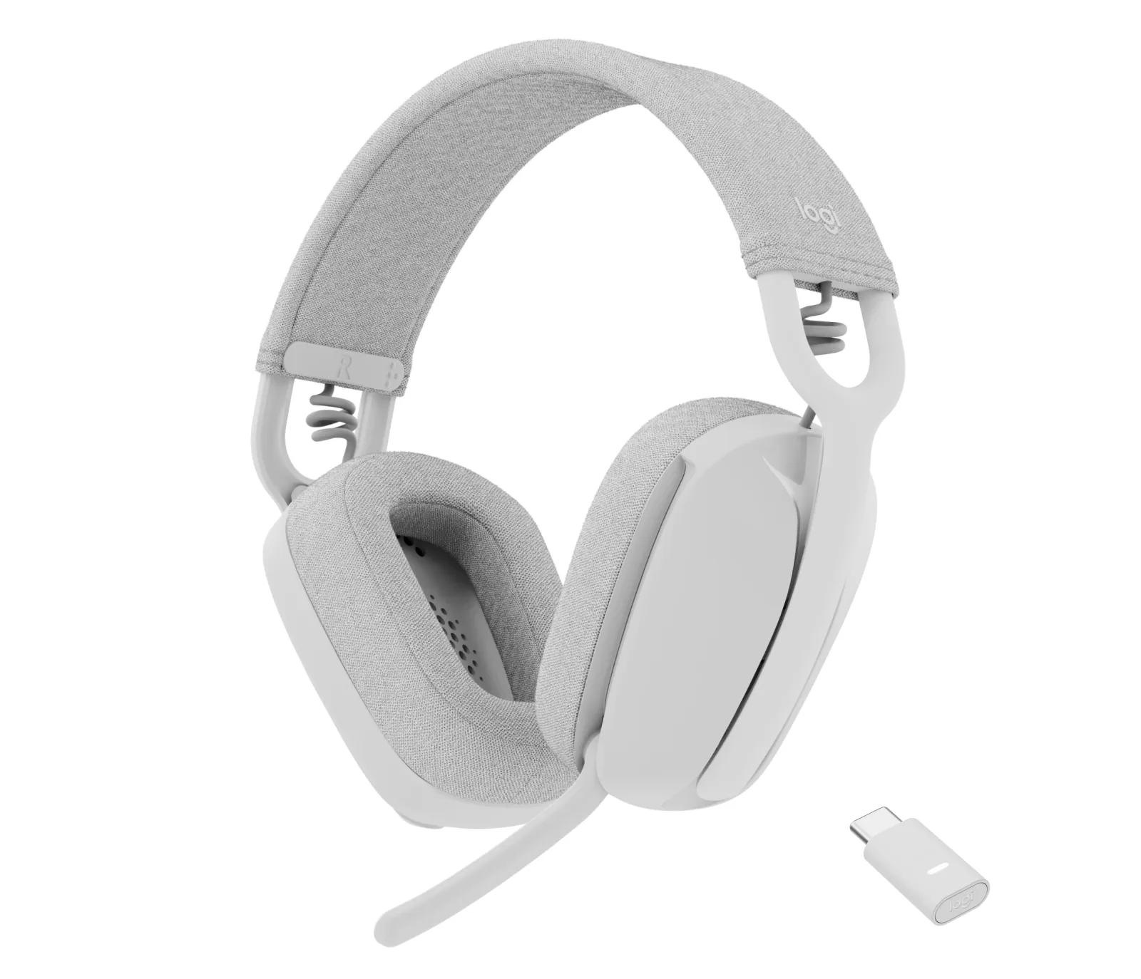 Logitech Zone Vibe Wireless Headset, Off-white