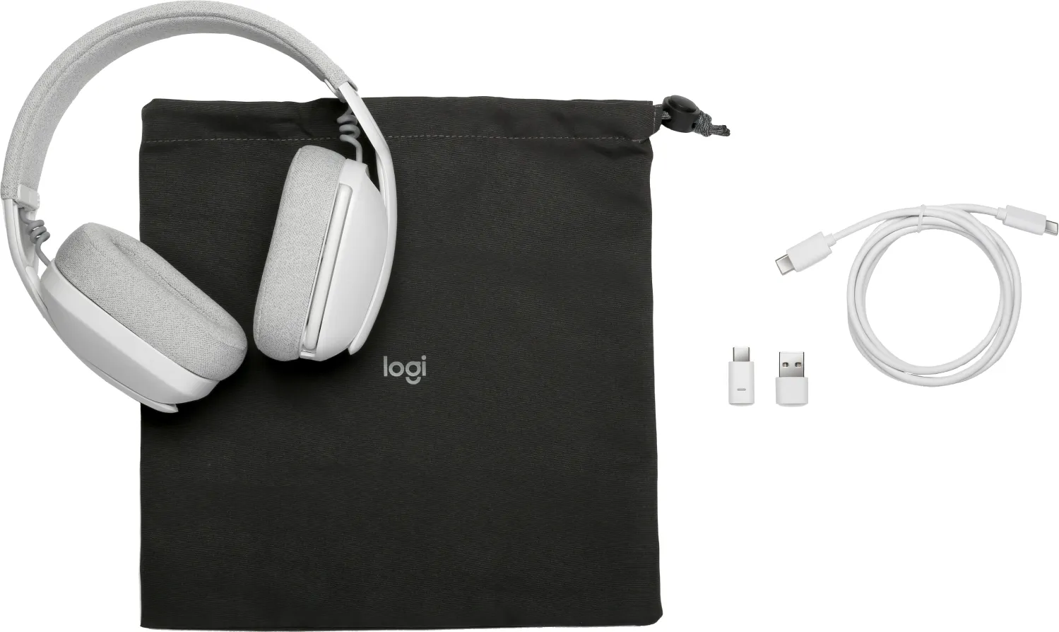 Logitech Zone Vibe Wireless Headset, Off-white