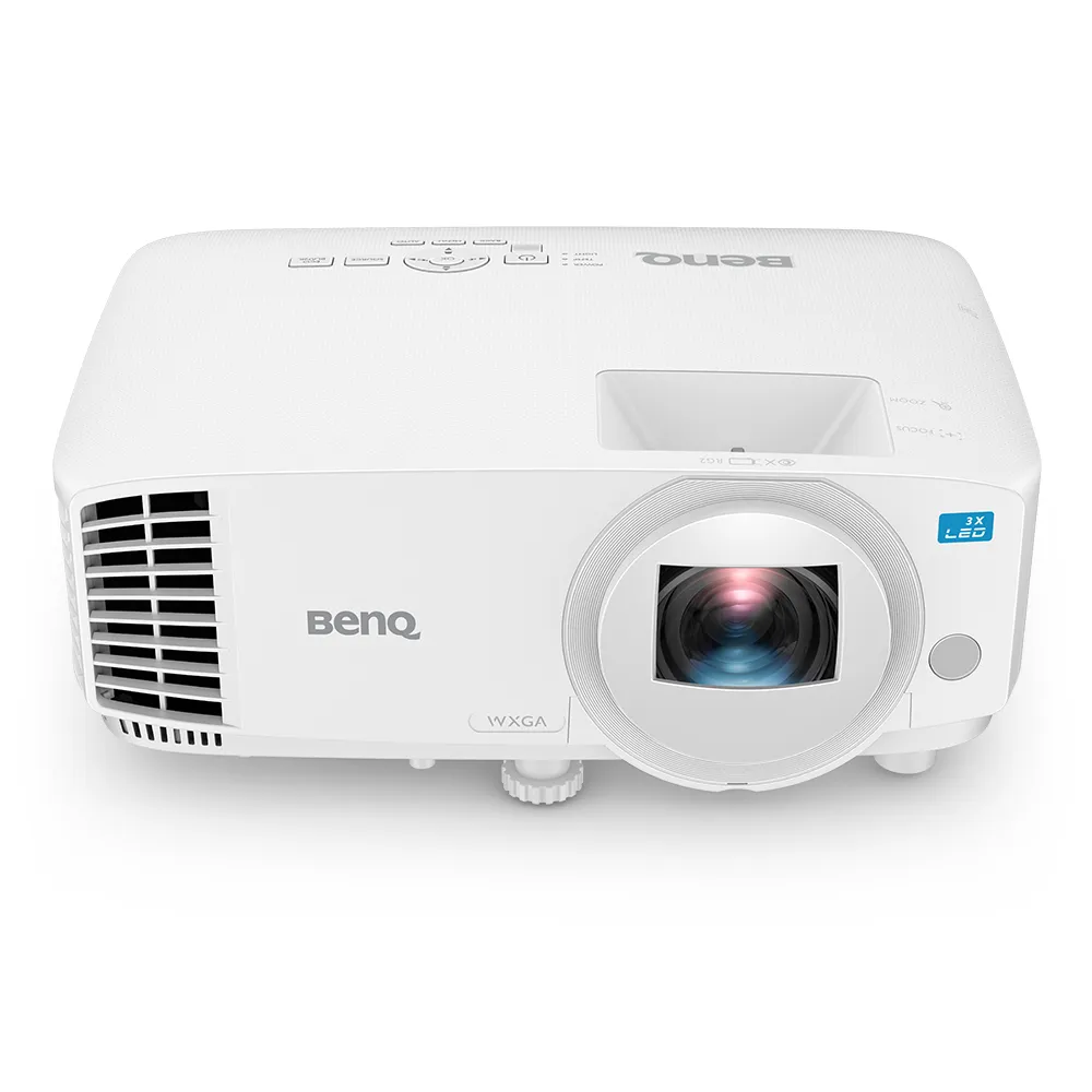 BENQ LW500ST DLP WXGA 2000AL Throw ratio 0.72/0.87 20,000 hrs life Noise level 28 dB Eco mode Projector