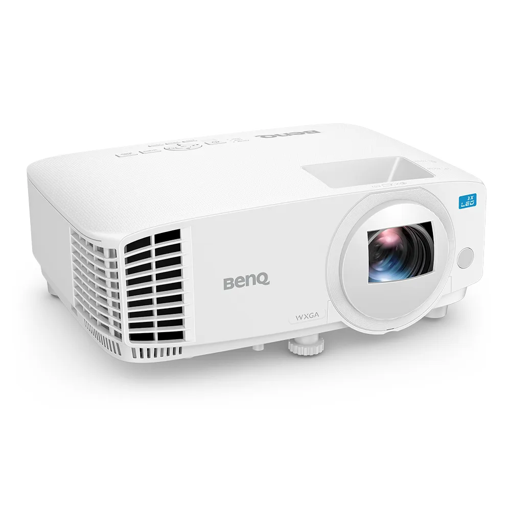 BENQ LW500ST DLP WXGA 2000AL Throw ratio 0.72/0.87 20,000 hrs life Noise level 28 dB Eco mode Projector