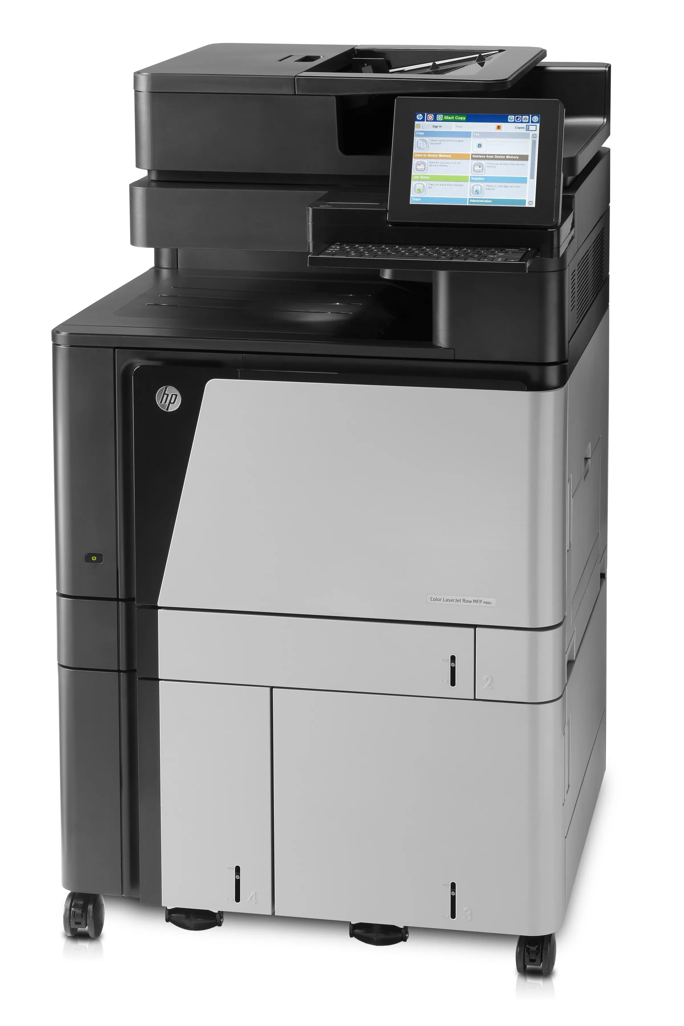 HP LaserJet Enterprise Flow MFP M880z+ Duplex, LAN, A3 -v&auml;rilasertulostin