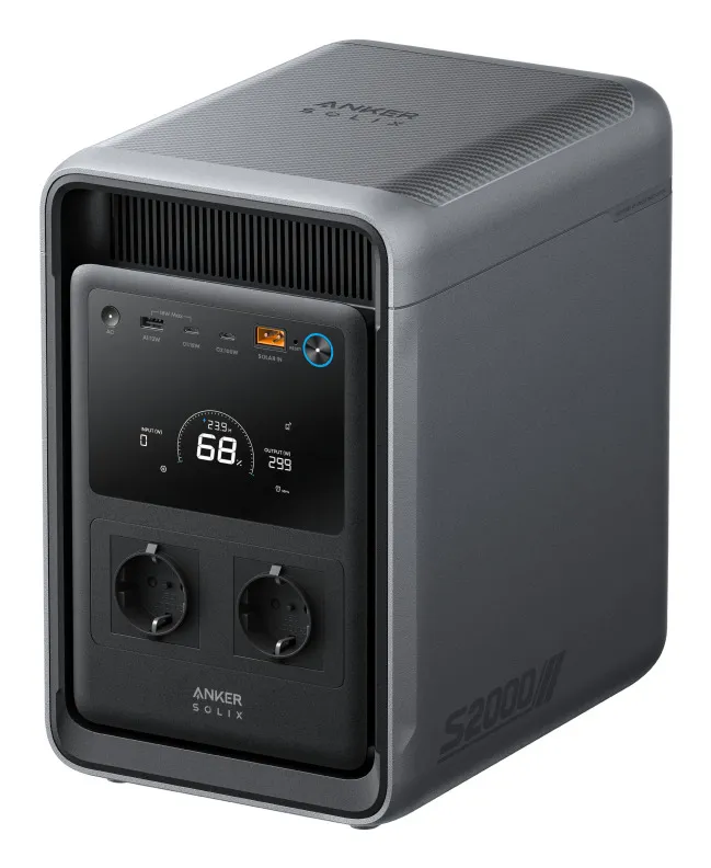 Anker SOLIX S2000 Portable Power Station, 2000 Wh