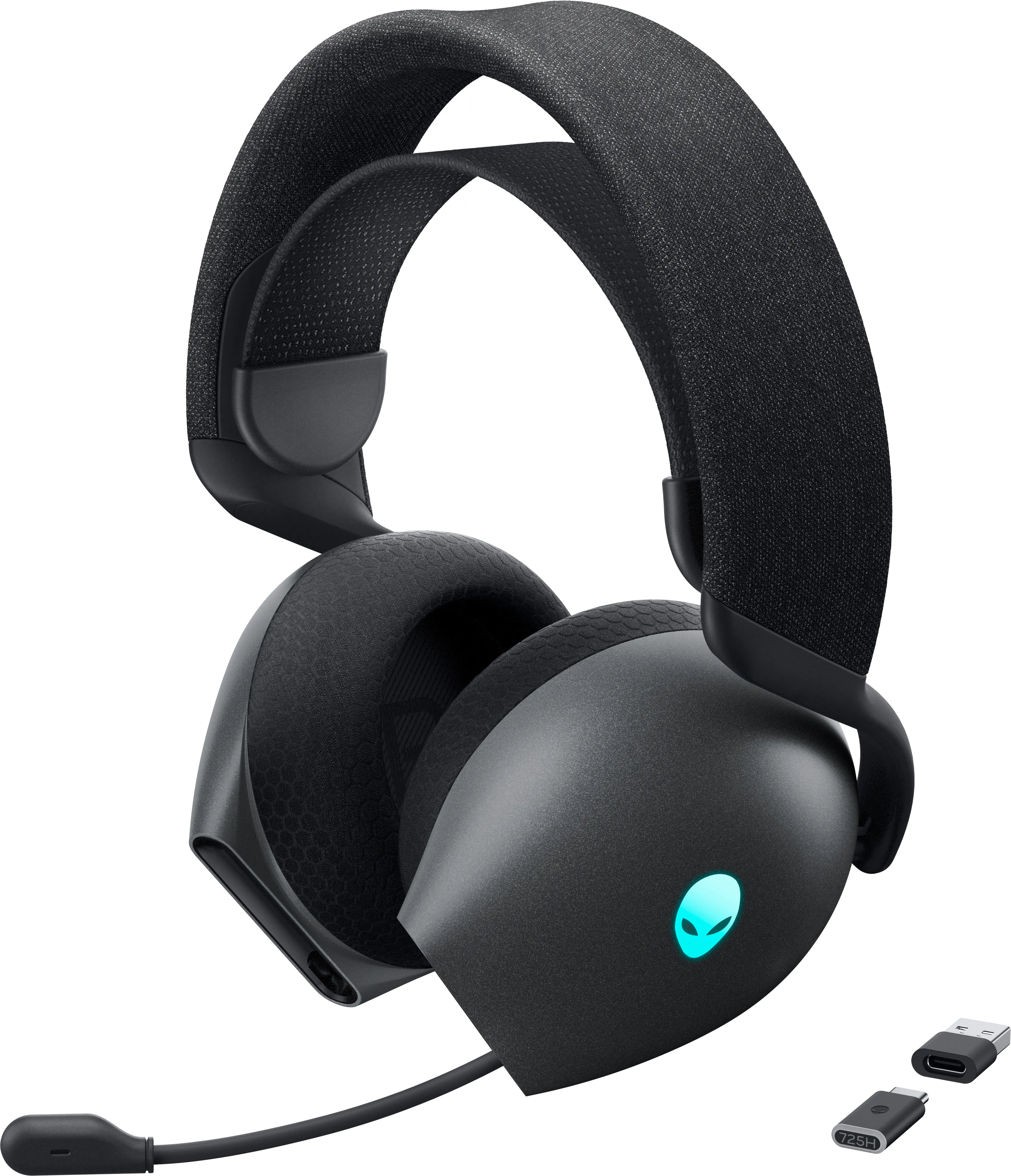 Dell Alienware AW725H Tri-Band - wireless gaming headset, Black