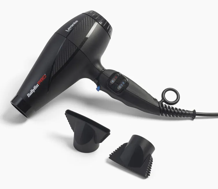 BaBylissPRO Levante BAB6950IE 2100W Hair Dryer, Black