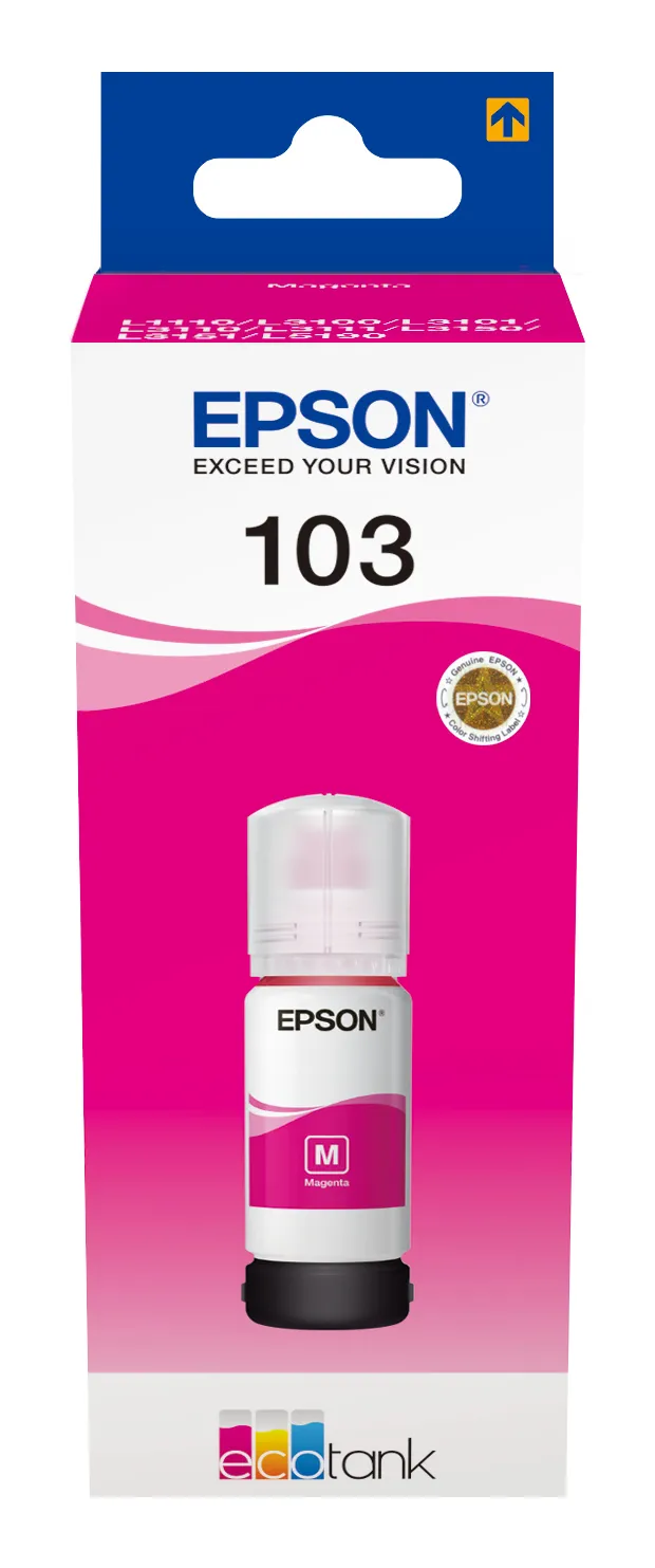 Epson 103 EcoTank ink bottle, 70 ml, Magenta