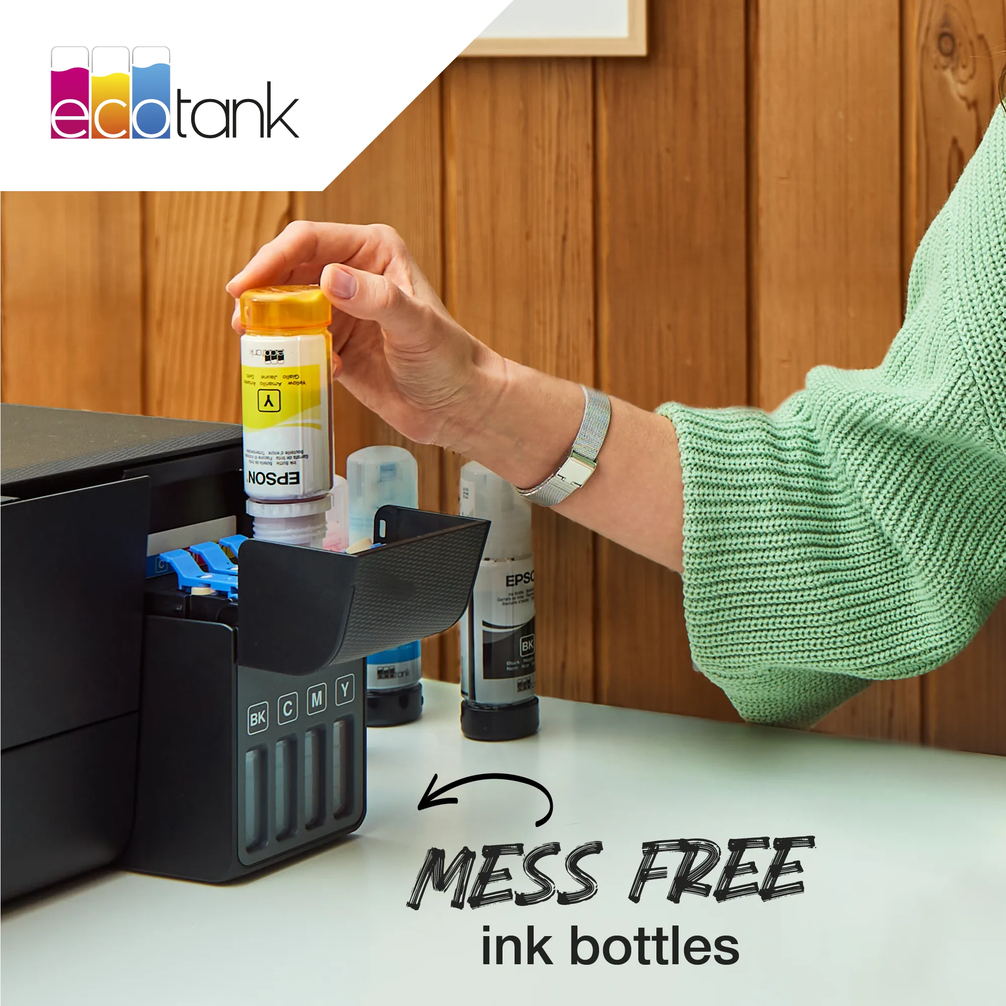 EPSON 104 EcoTank ink bottle, 65 ml, Magenta